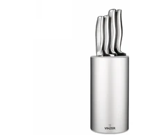 Peilių rinkinys Vinzer Legend VNZ50116, su stovu, 4 peiliai