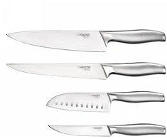 Peilių rinkinys Vinzer Legend VNZ50116, su stovu, 4 peiliai