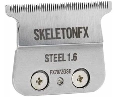Peiliukas BaByliss PRO Skeleton Gunsteel Trimmer Blade FX707ZGSE, skirtas visoms FX7870, FX726, FX797E plaukų kirpimo-kantavimo mašinėlėms-trimeriams