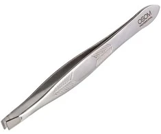 Pincetas profesionaliam naudojimui OSOM Professional Stainless Steel Tweezers OSOMPT01GR, tiesus, 89 mm