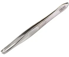 Pincetas profesionaliam naudojimui OSOM Professional Stainless Steel Tweezers OSOMPT07, kirstas, 89 mm