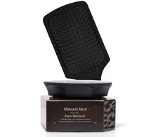 Plaukų priežiūros priemonių rinkinys Saphira Mineral Mud &amp; Kit SAFKIT1, sudaro: plaukų kaukė 500 ml, šepetys plaukams x 1