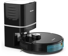 Plaunantis robotas siurblys su dulkių išpylimo stotele Mamibot EXVAC890SET Glory, baterija 5200 mAh, juodas