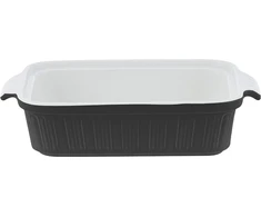 Porcelianinis kepimo indas Zyle ZY1810CDB juodas, 1 L