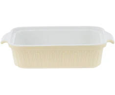 Porcelianinis kepimo indas Zyle ZY1810CDC geltonas, 1 L