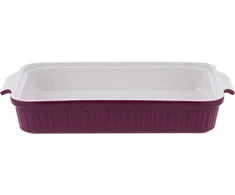 Porcelianinis kepimo indas Zyle ZY1820CDR raudonas, 2 L