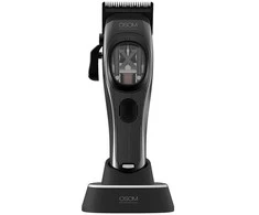 Profesionali plaukų kirpimo mašinėlė OSOM Professional PRIME Cordless Hair Clipper OSOMP01GBL, juodos spalvos