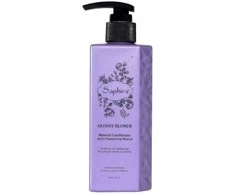 Kondicionierius plaukams Saphira Glossy Skirtas šviesiems plaukams Mineral Conditioner SAFGBC2, šviesiems plaukams, 250 ml