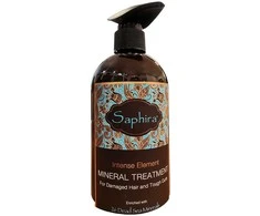 Intensyvi mineralinė plaukų tiesinimo priemonė Saphira Mineral Smoothing Treatment su 26 mineralais SAFMTI2 Intense, 500 ml