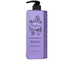 Šampūnas šviesiems plaukams Saphira Glossy Skirtas šviesiems plaukams Šampūnas SAFGBS4, 1000 ml