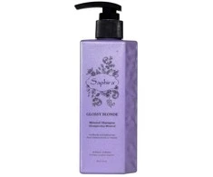 Šampūnas plaukams Saphira Glossy Skirtas šviesiems plaukams Mineral Šampūnas SAFGBS2, šviesiems plaukams, 250 ml