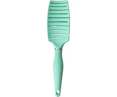 Šepetys plaukams OSOM Professional Flexible Hair With Boar and Nylon Bristles OSOMP02826, su nailono ir šerno šereliais, mėtinės spalvos, 265 mm