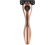 Skustuvas Be OSOM Comfort-Flex Razor BEOSOMRAZOR1, su papildoma galvute, rožinio aukso spalvos