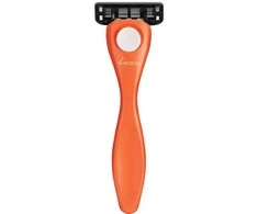 Skustuvas Be OSOM Comfort-Flex Razor BEOSOMRAZOR4, su papildoma galvute, oranžinės spalvos