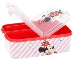 Vaikiška pietų dėžutė Minnie Mouse STOR ST18820, trijų skyrių
