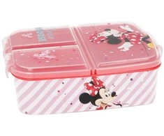 Bikuva.lt Vaikiška pietų dėžutė Minnie Mouse STOR ST18820, trijų skyrių