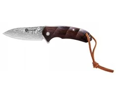Sulankstomas Damasko plieno peilis Kamazaki KZI23051