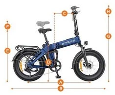 Sulankstomas elektrinis dviratis ENGWE, ENGINE PRO 3.0 BOOST, juodas, 250W