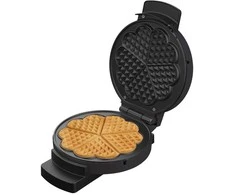 Vaflinė Čirvinių blynų keptuvė Zyle XL, ZY321BL, Ø 18,5 cm, juoda, 900 W