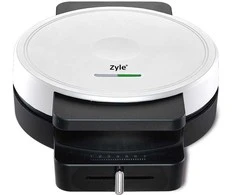 Čirvinių blynų keptuvė Zyle ZY311W, balta, 1000 W