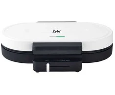 Vaflinė Dviguba čirvinių blynų keptuvė Zyle ZY313W, balta, 1300 W