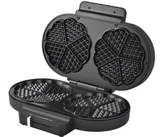 Vaflinė Dviguba čirvinių blynų keptuvė Zyle ZY314B, juoda, 1300 W