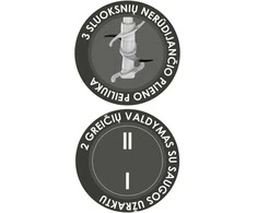 Virtuvinis kombainas Maisto smulkintuvas Zyle ZY86CH, 2 l