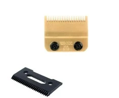 Wahl Clipper Corporation Peiliukai plaukų kirpimo mašinėlei Wahl PRO StaggerTooth Gold Titan Blade Set, 02161-716