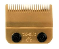 Wahl Clipper Corporation Peiliukai plaukų kirpimo mašinėlei Wahl PRO StaggerTooth Gold Titan Blade Set, 02161-716
