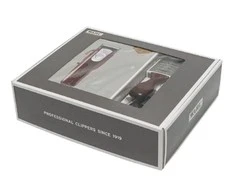 Rinkinys: profesionali plaukų kirpimo mašinėlė WAHL PRO Magic Clip Cordless 5 Star Line, mobili plaukų skutimo mašinėlė WAHL Home Travel Shaver, šepetėlis ir šepetys "Fade" plaukų kirpimui WAHP3615-0473
