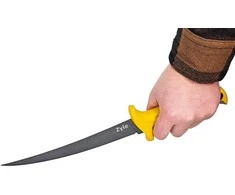File peilis ZYLE skirtas žuviai, ZY112K, su dėklu, 23 cm