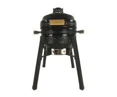 Kamado grilis su priedais Zyle 39,8 cm, Starter, ZY16KSBLSET, juodas