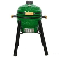 Kamado grilis su priedais Zyle 39,8 cm, Starter, ZY16KSGRSET, žalias
