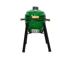 Kamado grilis su priedais Zyle 39,8 cm, Starter, ZY16KSGRSET, žalias