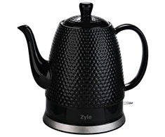 Keramikinis virdulys Zyle ZY17KWS, talpa 1,5 l, juodas