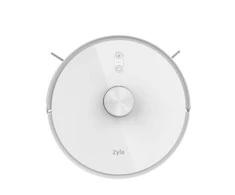 Dulkių siurblys - robotas Zyle ZY520RVW su dulkių išpylimo stotele, Baltas