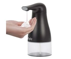 Skysto muilo dozatorius Zyle ZY10DSB, bekontaktis, juodas, 250 ml