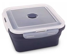 Zyle Sulankstoma silikoninė maisto dėžutė, ZY606SB, 1200 ml