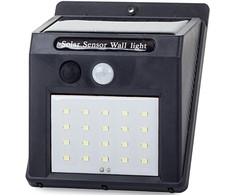 20led solar lamp with motion and dusk sensor
