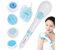 Back body massager bath brush