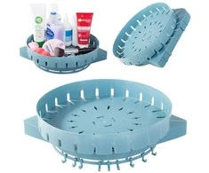 Bathroom swivel shelf kitchen organiser