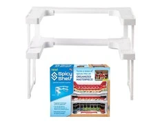 Bin organiser kitchen cupboard shelf