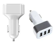 Car car charger for cigarette lighter sockets 3xusb