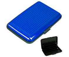 Card case documents aliuminio wallet