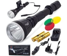 Cree xm-l t6 tactical weapon bailong torch