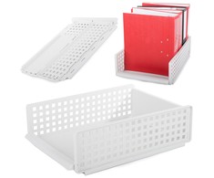 Document organiser binders office shelf