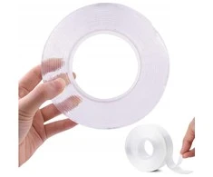 Dual transparent nano tape 3m