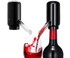 Electric wine dispenser led funnel pump liquid
