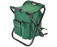 Fishing chair with backpack folding bag 3in1
