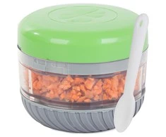 Garlic chopper vegetable shredder stirrer